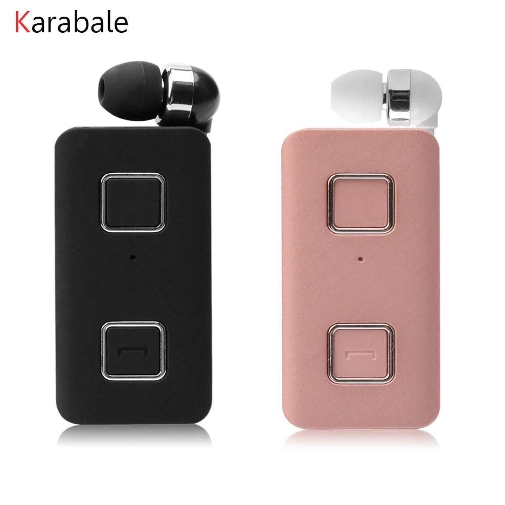 

K35 CSR DSP Wireless Bluetooth Headset Vibrating Alert Wear Clip Hands Free Business Earphone