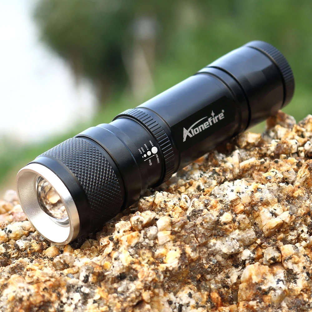 Buy Alonefire H220 led flashlgiht CREE T6 LED torch