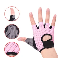 

Half Finger Fitness Gym Gloves Sports Fitness Dumbbell Weight Lifting Glove Men Hands Protecting Horizontal Bar Cycling Gloves