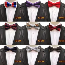 Mens Bowties Paisley Flower Grid Striped Silk Bow Tie Groom Gravata Butterfly Wedding Evening Party Dress Self Tie Bow Ties Mens Bowties Paisley Flower Grid Striped Silk Bow Tie Groom Gravata Butterfly Wedding Evening Party Dress Self Tie Bow Ties