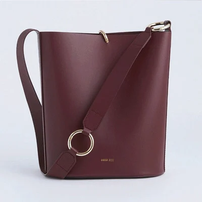 Сумка-мешок для женщин винтажные роскошные сумки женские сумки дизайнерские сумки высокой емкости Сумка-тоут сумка через плечо - Цвет: Бургундия