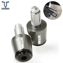 Cheap Motorcycle Accessories CNC Aluminum Handlebar Grips Gear Balanced Plug Slider For TRIUMRH DAYTONA 600 650 675 R 675R 955i 955 i Cheap Motorcycle Accessories CNC Aluminum Handlebar Grips Gear Balanced Plug Slider For TRIUMRH DAYTONA 600 650 675 R 675R 955i 955 i
