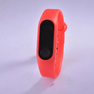 TMC#204 для женщин мужчин унисекс Спорт цифровой браслет часы водостойкие электронные часы для обувь мальчиков девочек - Цвет: Красный