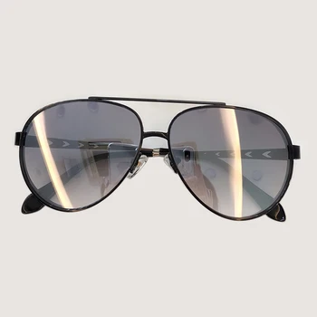 

Women Oval Sunglasses 2019 Fashion Luxury Brand Designer Mirror Lens Alloy Frame Eyeglasses Oculos De Sol Feminino