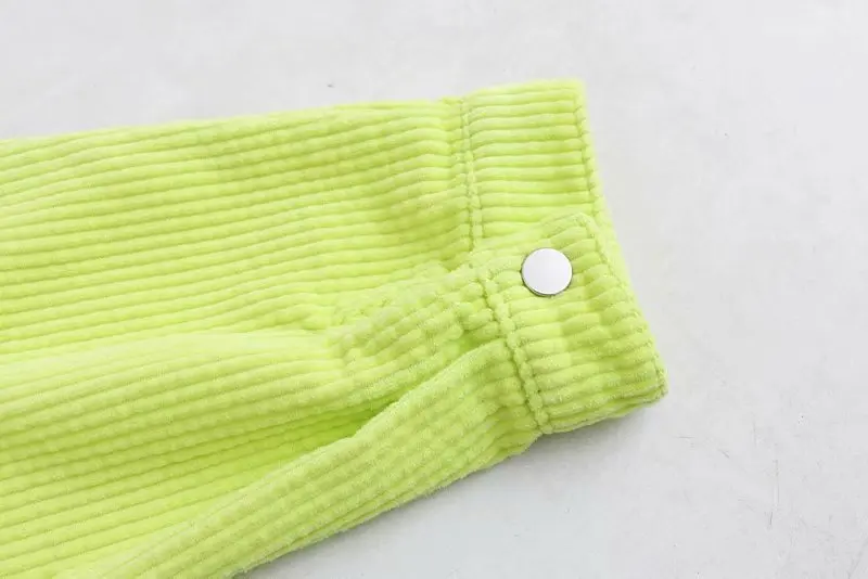 Женская блузка повседневная Вельветовая рубашка куртка с длинным рукавом кнопка Свободная Женская блузка женская летняя женская блузка