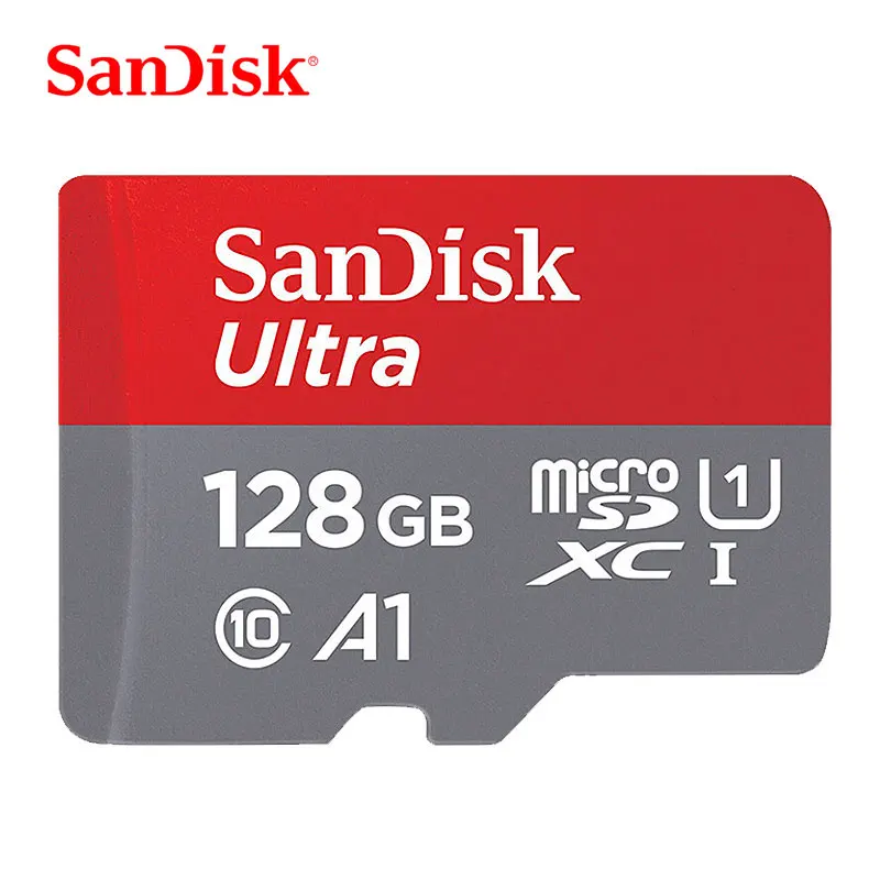 SanDisk MicroSD карта 16 GB 32 ГБ, 64 ГБ и 128 ГБ 200 GB 256 GB карты памяти 100 МБ/с. UHS-I class10 A1 TF карты SDXC SDHC картао де memoria