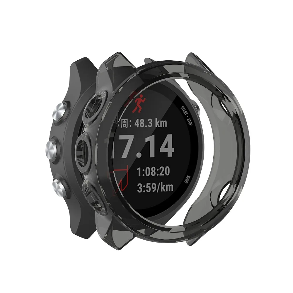 ТПУ защитный чехол для Garmin Forerunner 245M 245 Защитный чехол оболочка Смарт часы браслет Цветной защитный чехол