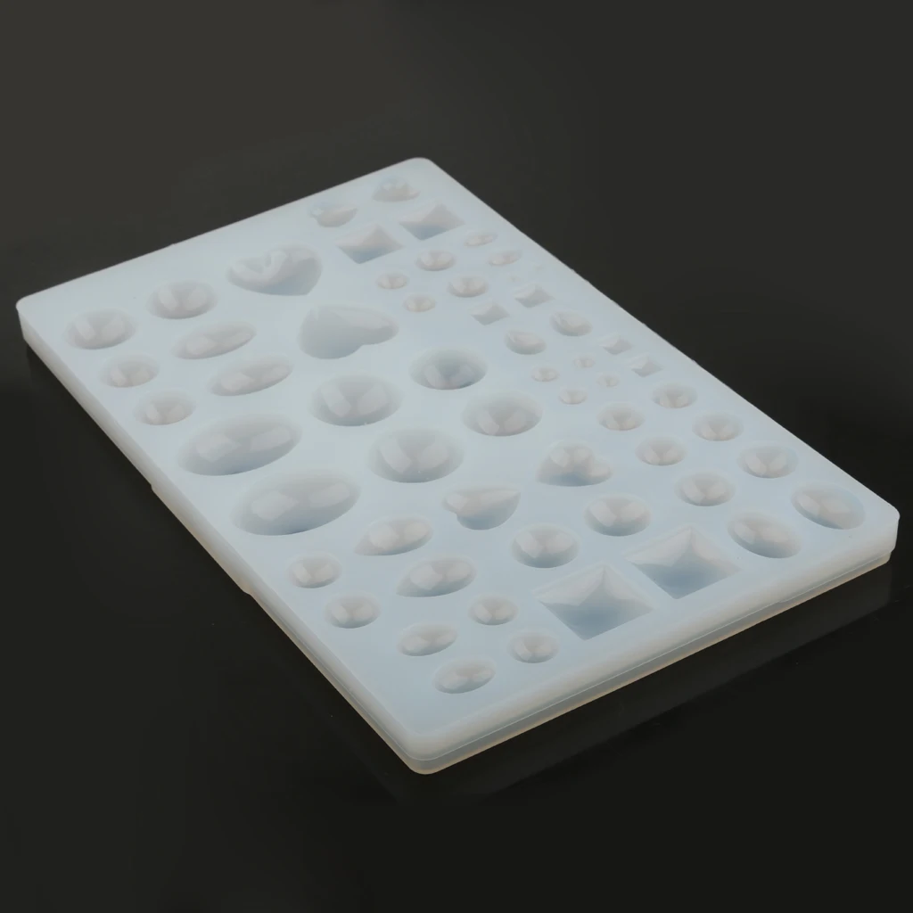 Silicone Mold Necklace Pendant Maker Mold Soft Resin Jewelry Making Mould DIY Hand Craft Mould Tray drop shipping