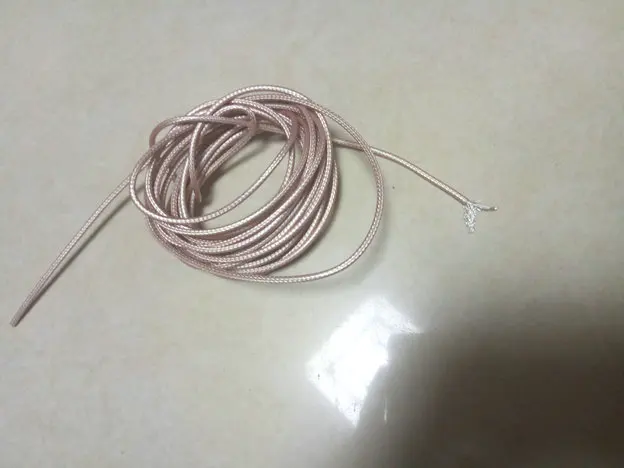 단일 차폐 RF 동축 케이블, 고온 저항, 250 ℃, 100m, 50ohm, M17, 113, RG316