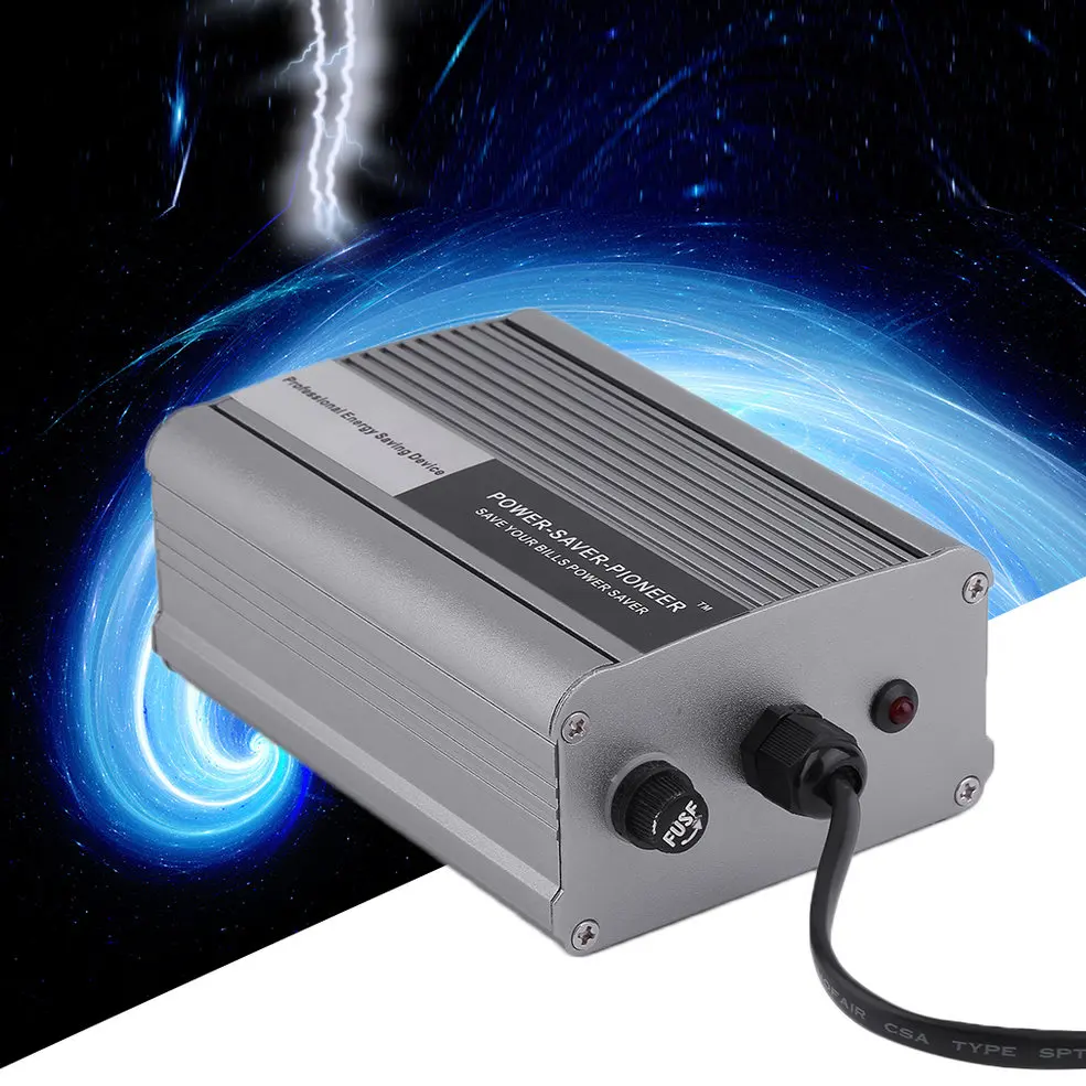 

Saving Max Load 30KW Surge Proection Home Room Electricity Saving Box Power Energy Saver Max Load 30KW+ US Plug