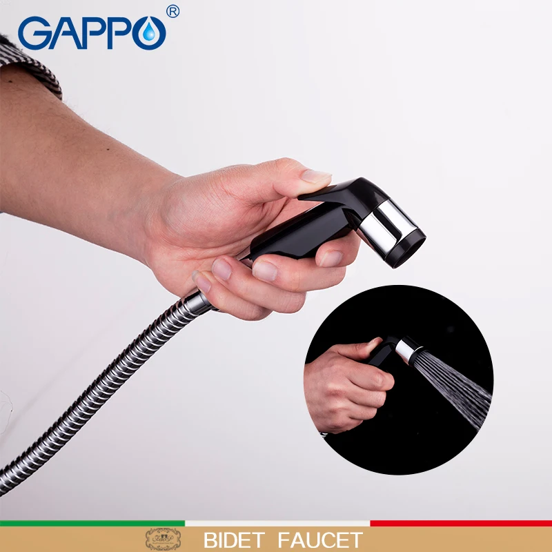GAPPO черный смеситель для биде душа из АБС пластика мусульманский спрей
