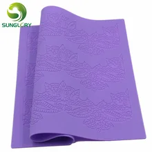 38,8x29 см силиконовая форма для сахарного кружева инструменты для украшения тортов из мастики кухонный силиконовый коврик для выпечки цветов силиконовый коврик