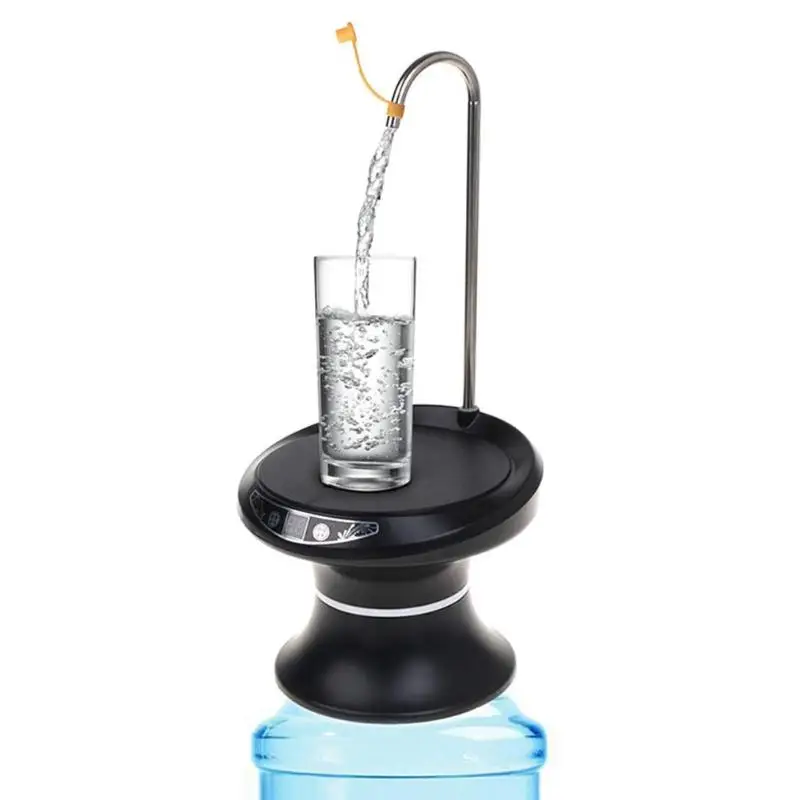 Портативный USB Перезаряжаемый насос для питьевой воды автоматический Электрический пятиуровневый количественный насос бутылка для дома