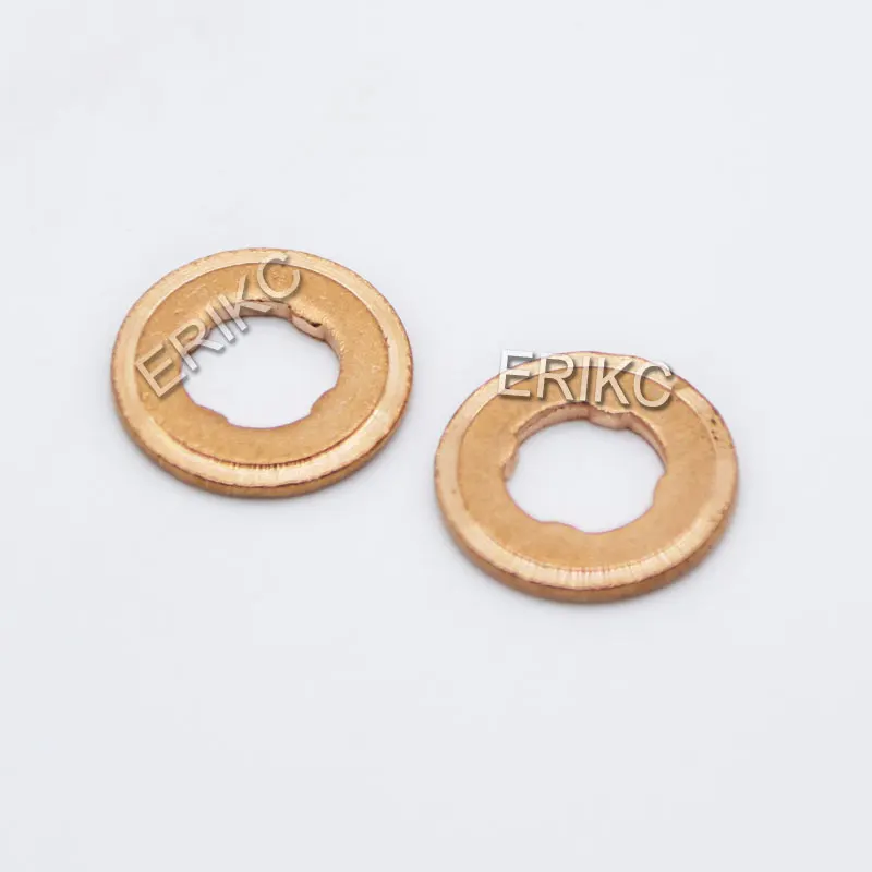 ERIKC Copper Sealing Washer Solid Gasket E1023603 2mm For Siemens Piezo Diesel Injector Washer Flat Seal Ring Tool Accessories (6)