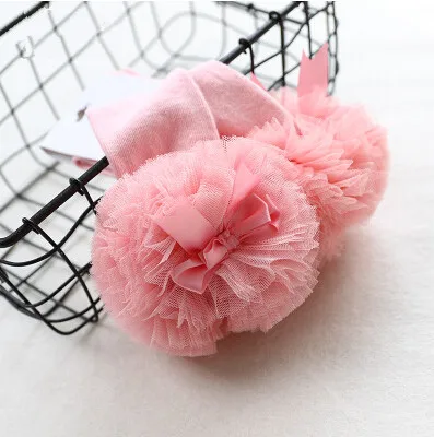 

2019 spring new children's socks girls in tube socks infant cotton sweet gauze lace bow princess tutu socks