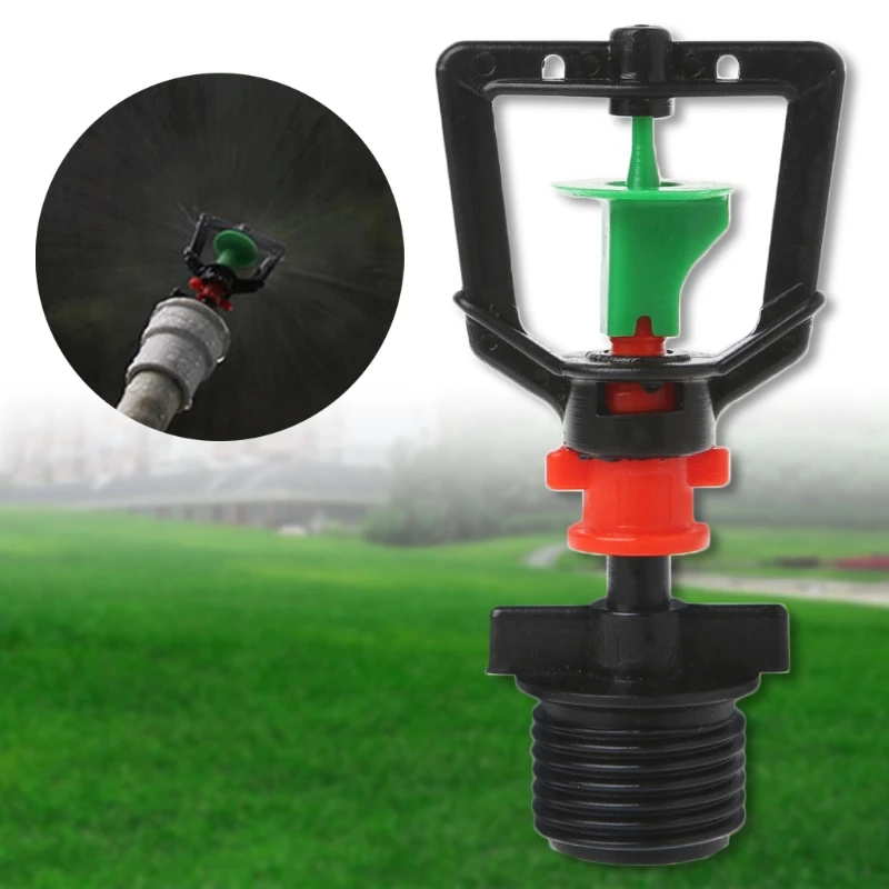 

1/2'' Micro Sprinkler Spout Plastic 360 Degree Rotation Garden Plants Irrigation Mar28