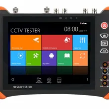 Лучшее качество 8-дюймовых X9 CCTV тестер многофункциональный cctv Wi-Fi ip-камера тестер с 8MP CVI/8MP TVI/5MP аналоговая камера высокого разрешения