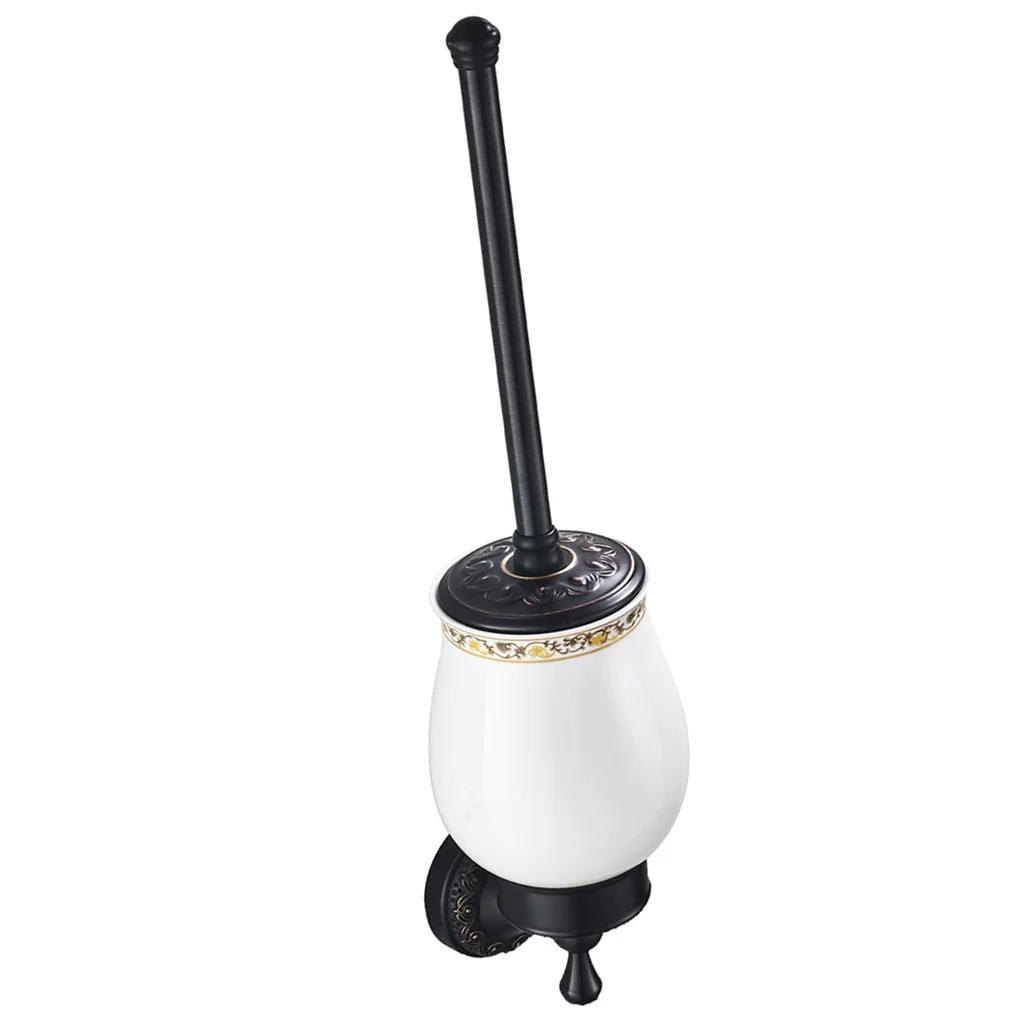 toilet brush holder set- soft nylon - Fits well - Eco friendly, Wall Mounted