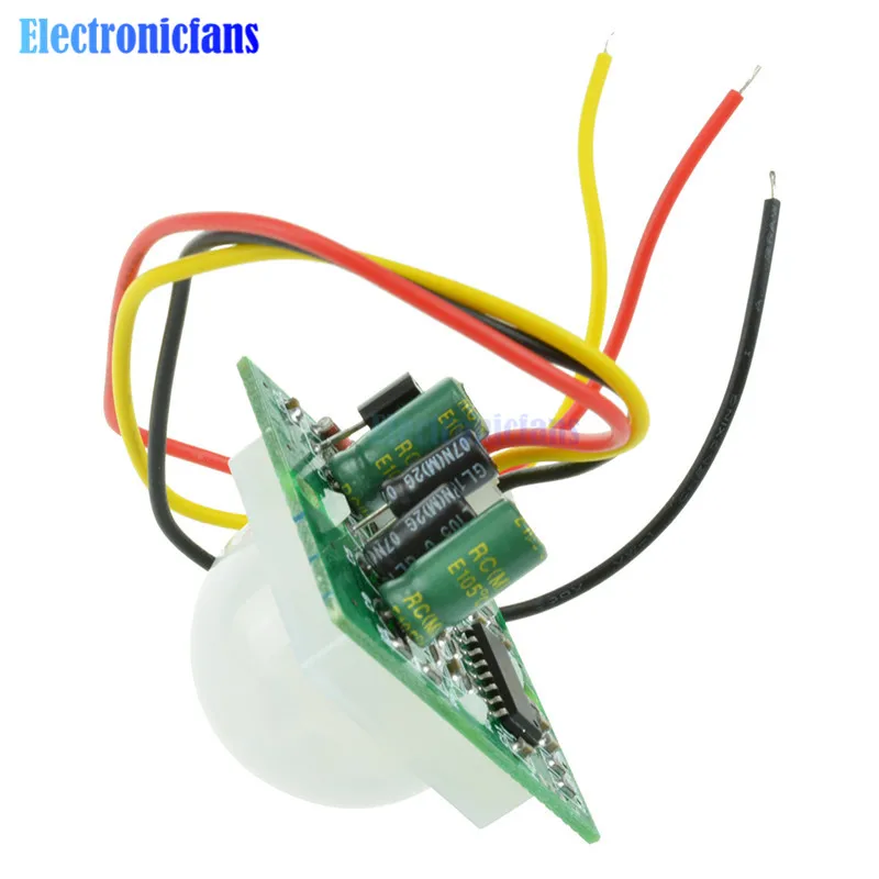 ПИР ИК инфракрасный Пироэлектрический ИК PIR датчик движения Детектор Модуль DC 12 В