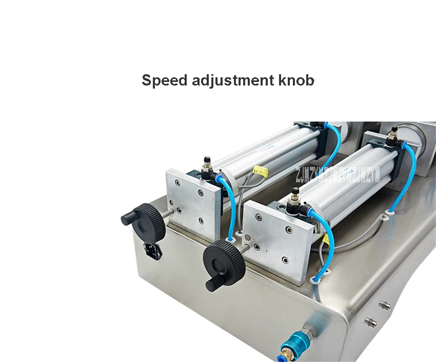 G2WG Горизонтальная Автоматическая пневматический Вставить фасовки двойные головы розлива 110 В/220 В 500 Вт 0.6MPA 1-30 бутылок/мин