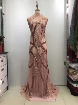 

African Lace Fabric 2018 High Quality French Laces Fabrics Tulle French Elastic Lace Trim Fabrics For African Parties JL094