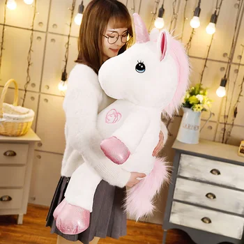 Chubby Unicorn Plush Toy