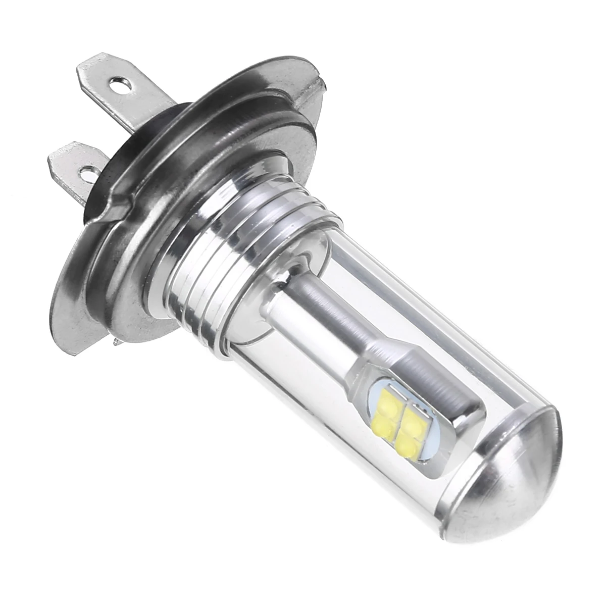 2 шт./компл. H7 фар автомобиля 80W 12V 24V 3000LM светодиодный туман Lihgt 6000 К Белый свет