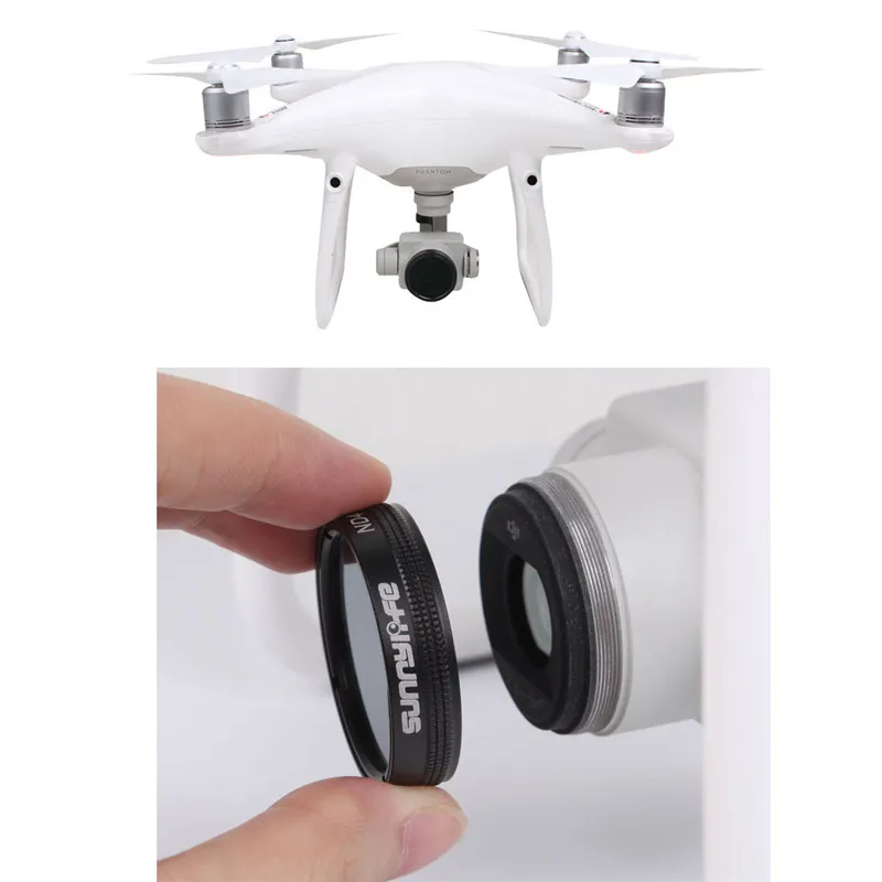 Фильтр для объектива камеры Sunnylife HD ND ND4/8/16/32 подходит DJI Phantom 4 PRO / +/Advanced +