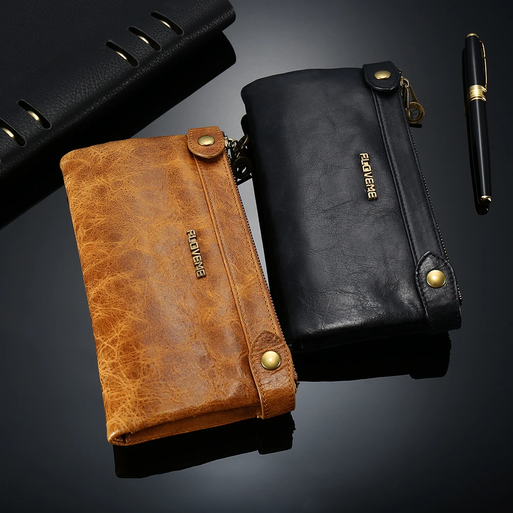FLOVEME кошелек сумка чехол для телефона для iPhone X 8 7 6 6s Plus 5 5 S SE ретро кожаный чехол для samsung Galaxy S5 S6 S7 edge S8 чехол