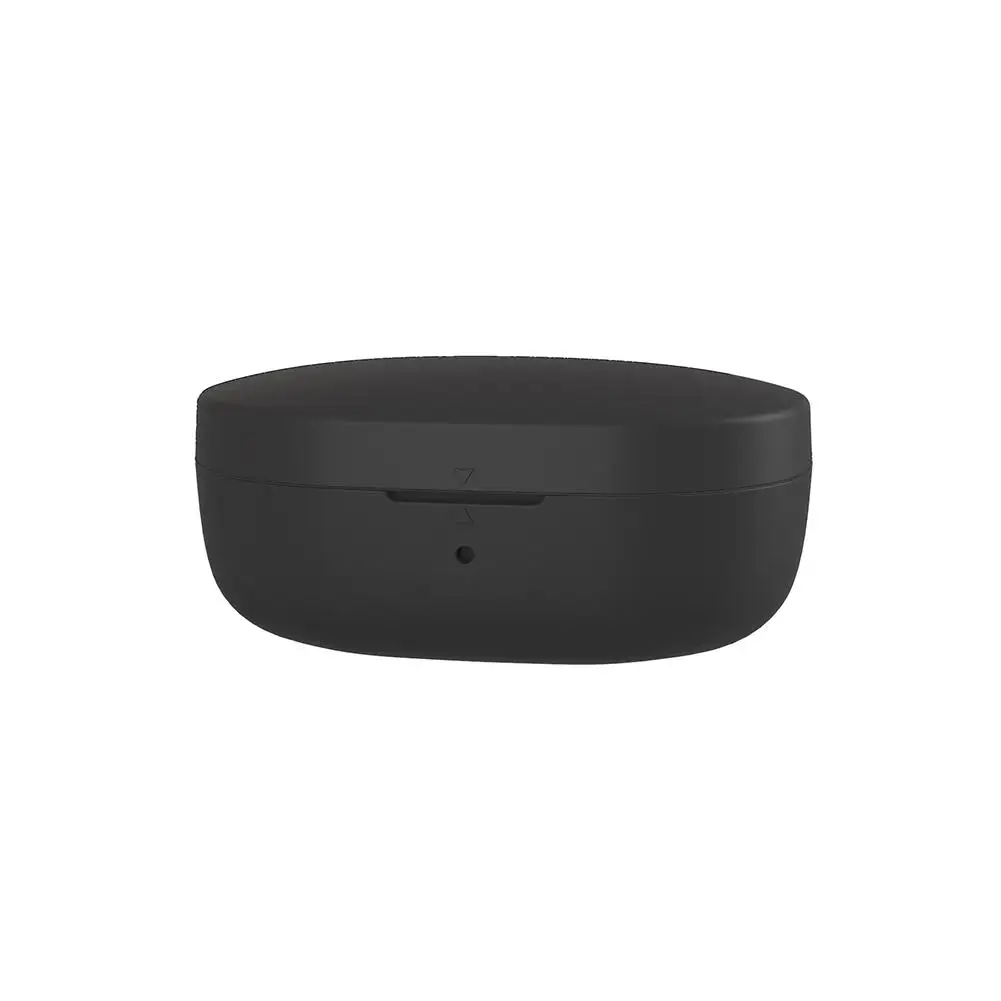 Анти-шок гибкий силиконовый чехол Полный Защитный чехол для Xiaomi Redmi Airdots TWS Bluetooth Наушники Аксессуары - Цвет: Черный