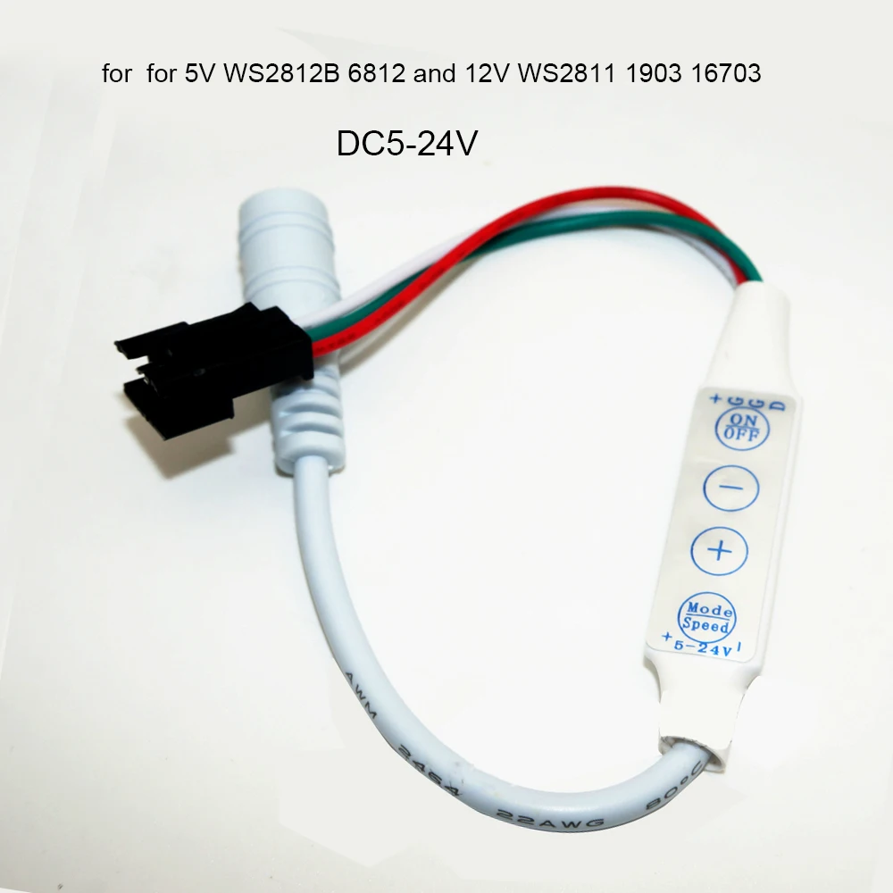 Мини 3 ключа 4key DC5V 12 в 24 в один цвет/RGB+ CCT светодиодный Усилитель диммер контроллер для 5050 3528 Светодиодная лента светильник