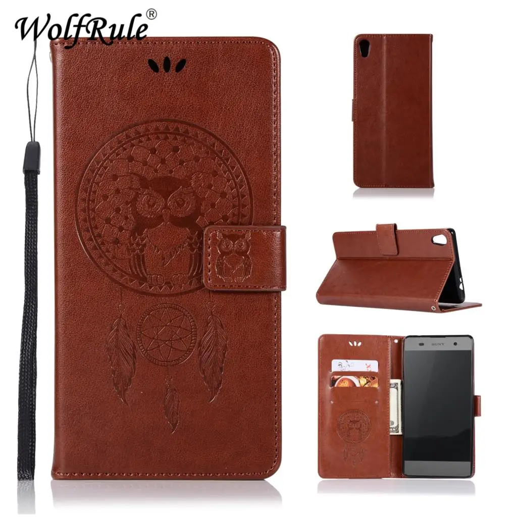 WolfRule For Cover Sony Xperia XA Ultra Case Flip Leather Wallet Case for Sony Xperia XA Ultra/C6 Phone Bag For SONY XA Ultra WolfRule For Cover Sony Xperia XA Ultra Case Flip Leather Wallet Case for Sony Xperia XA Ultra/C6 Phone Bag For SONY XA Ultra