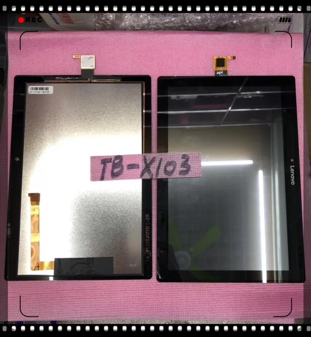 10 1-дюймовый сенсорный дисплей для Lenovo Tab 3 Plus TB-X103F TB-X103 TB X103 ЖК-матрица панель