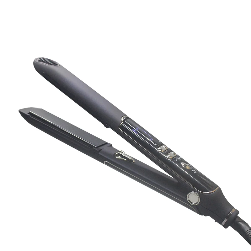 

USHOW Flat Iron Professional Hair Straightener Dual Voltage Digital LCD Display Irons Hair Crimper Styling Tools