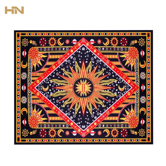 Celestial Sun Moon Stars Mandala Tapestry Wall Hanging Throw Towel Celestial Sun Moon Stars Mandala Tapestry Wall Hanging Throw Towel Beach Yoga Mat Decor 175cm Carpet Toalla Mandalas Playa