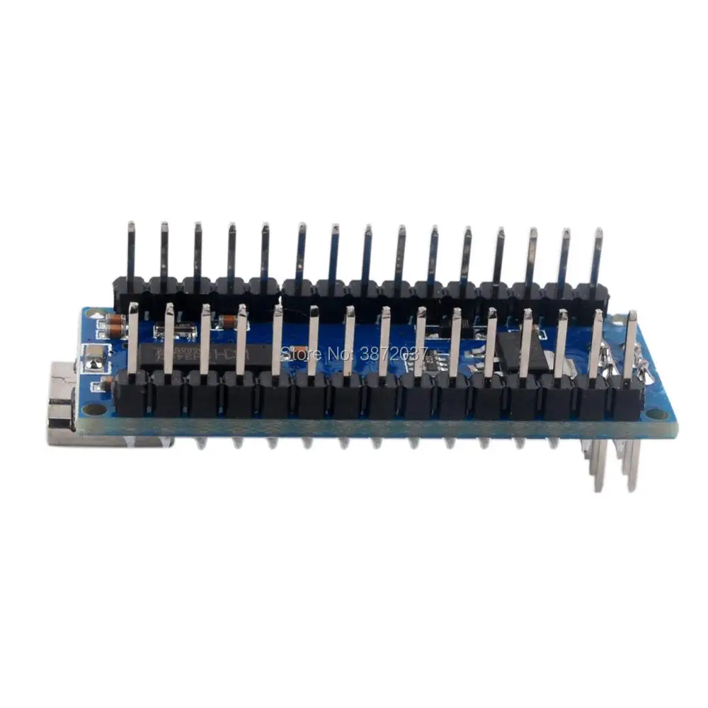 10 шт./лот USB Nano V3.0 ATmega328P CH340G 5 в 16 м микро Плата контроллера для Arduino