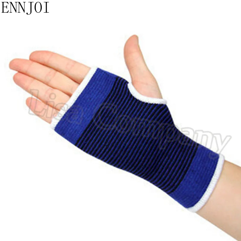 New one Injure Relief Blue Wristband Sport Sweatband Hand ...