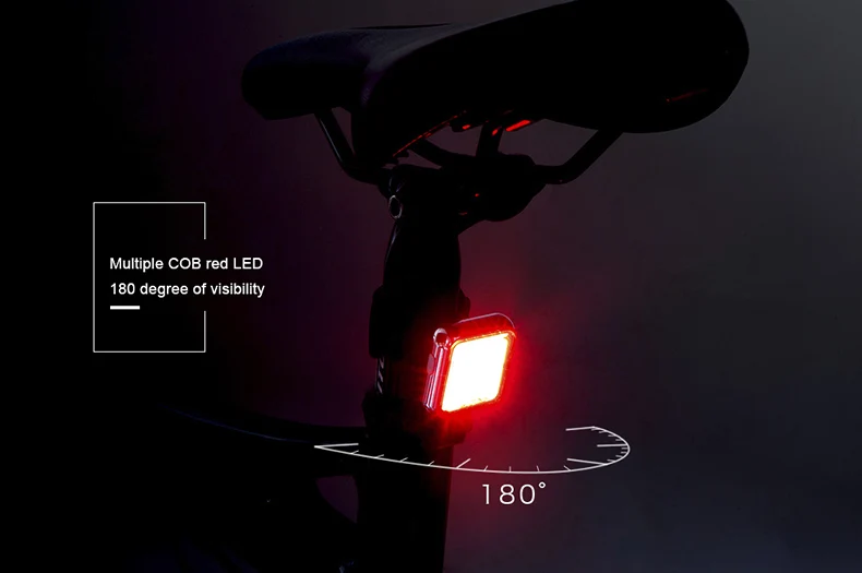 Top Magicshine Bike safety Light Led Rear Bicycle Light Flashlight For Bike USB Rechargeable Taillight Waterproof Cycling Rear Light 2