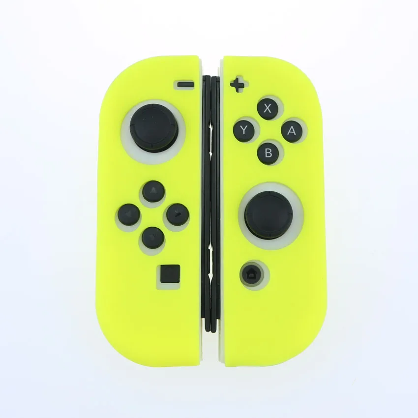 

Green Silicone Case For NS Switch Cover Joycon Case Soft Controller Shell Console Protective Controller Grip Joy-con Cover