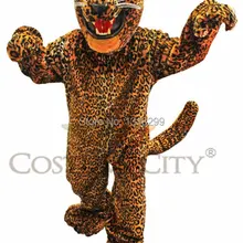 Талисман Золотой Jaguar костюм талисмана leopard талисман маскарадные костюмы на заказ фантазии косплей костюм тема mascotte карнавальный костюм комплекты