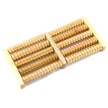 

5Raw New Wooden Foot Roller Wood Care Massage Reflexology Relax Relief Massager Spa Gift Foot Massage