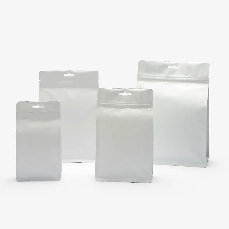 Ferimo 25pcs Paper bag self sealing zip lock ziplock storage packaging bags coffee candy food pouch wholesale | Дом и сад