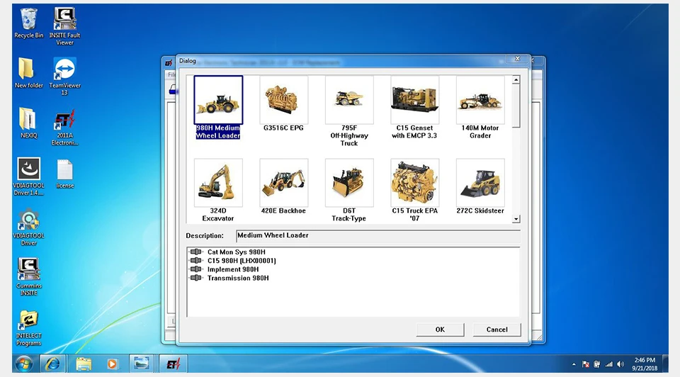 OBD2 диагностические инструменты для CAT3/для Cummins Inline 6 с Wifi/USB сверхмощный грузовик сканер автомобильный Коммуникационный адаптер