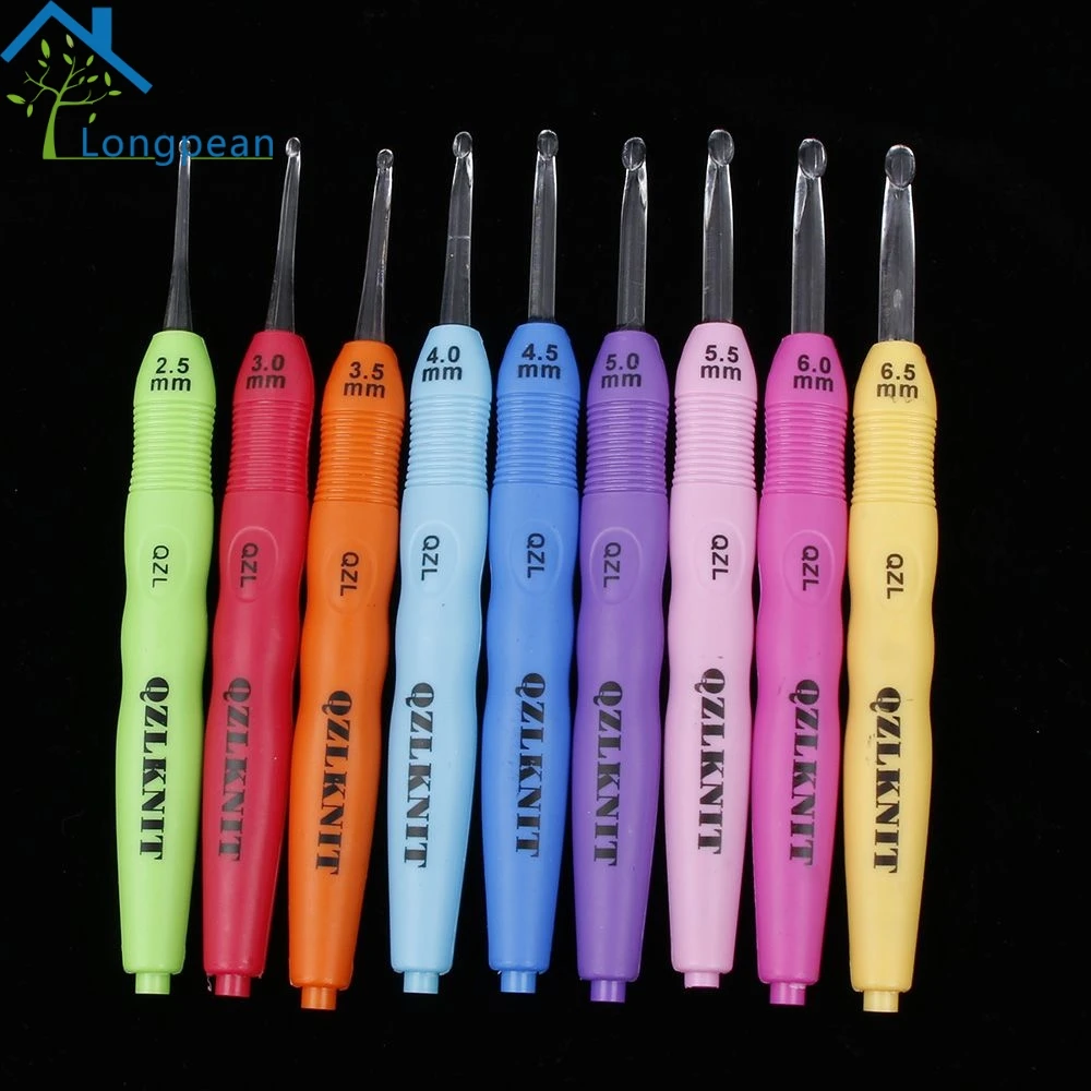 

Sewing Needles Aluminium Crochet Hooks Needles Knit Crochet Lite Knitting Needles Sewing Tools Crochet Hook With Led Light Up