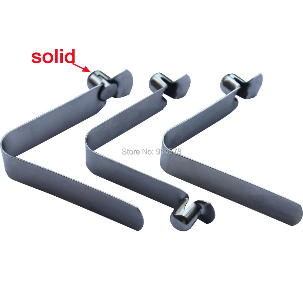 5 Kayak Paddle Tent Pole Push Button Spring Snap Clip Locking Tube Pin SI 9mm for sale online