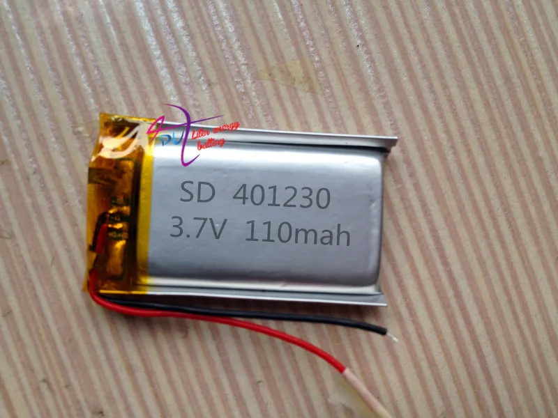 

Polymer 401230 041230 Bluetooth headset toys warm shoepad lithium battery manufacturers selling model