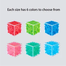 3D лабиринт для детей, улучшающий баланс, волшебный куб, головоломка, лабиринт, стальной шар, игра, развивающие игрушки