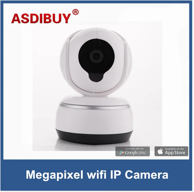 P2P IP Camera 720P HD Wifi Wireless Baby Monitor PTZ Security Camera Night Vision Micro SD Card recording Wi fi home security escam qf100 p2p ip camera 720p hd wifi wireless baby monitor pan tilt security camera onvif night vision support micro sd card