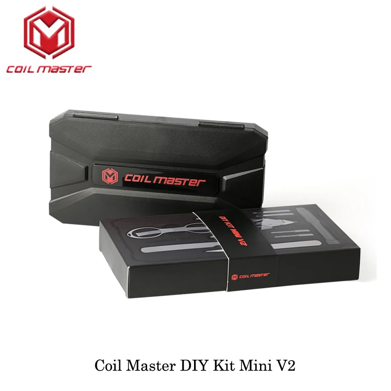 (3 шт./лот) набор Coil Master DIY Mini V2 CoilMaster электронная Сигарета RDA распылитель катушка