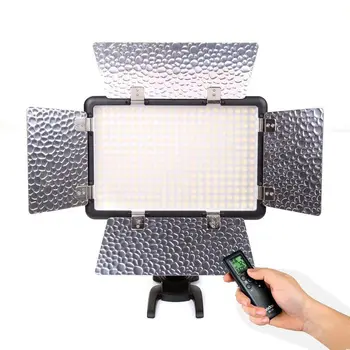 Godox LED308C II 3300-5600K LED Video Studio Light w/ Remote Control &Barndoor for Canon Nikon Panasonic JVC Camera Camcorder DV
Godox LED308C II 3300-5600K LED Video Studio Light w/ Remote Control &Barndoor for Canon Nikon Panasonic JVC Camera Camcorder DV